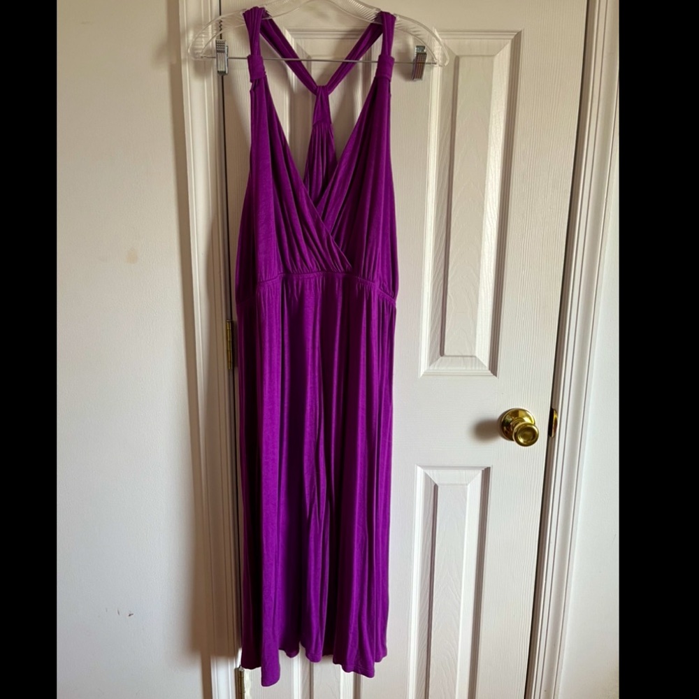 Lane Bryant Purple Dress